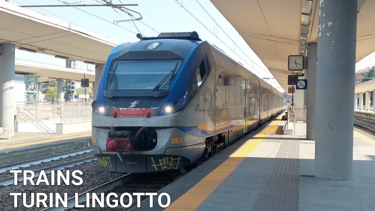 🇮🇹 Trains in Torino Lingotto / 🇮🇹 Treni a Torino Lingotto (2022)