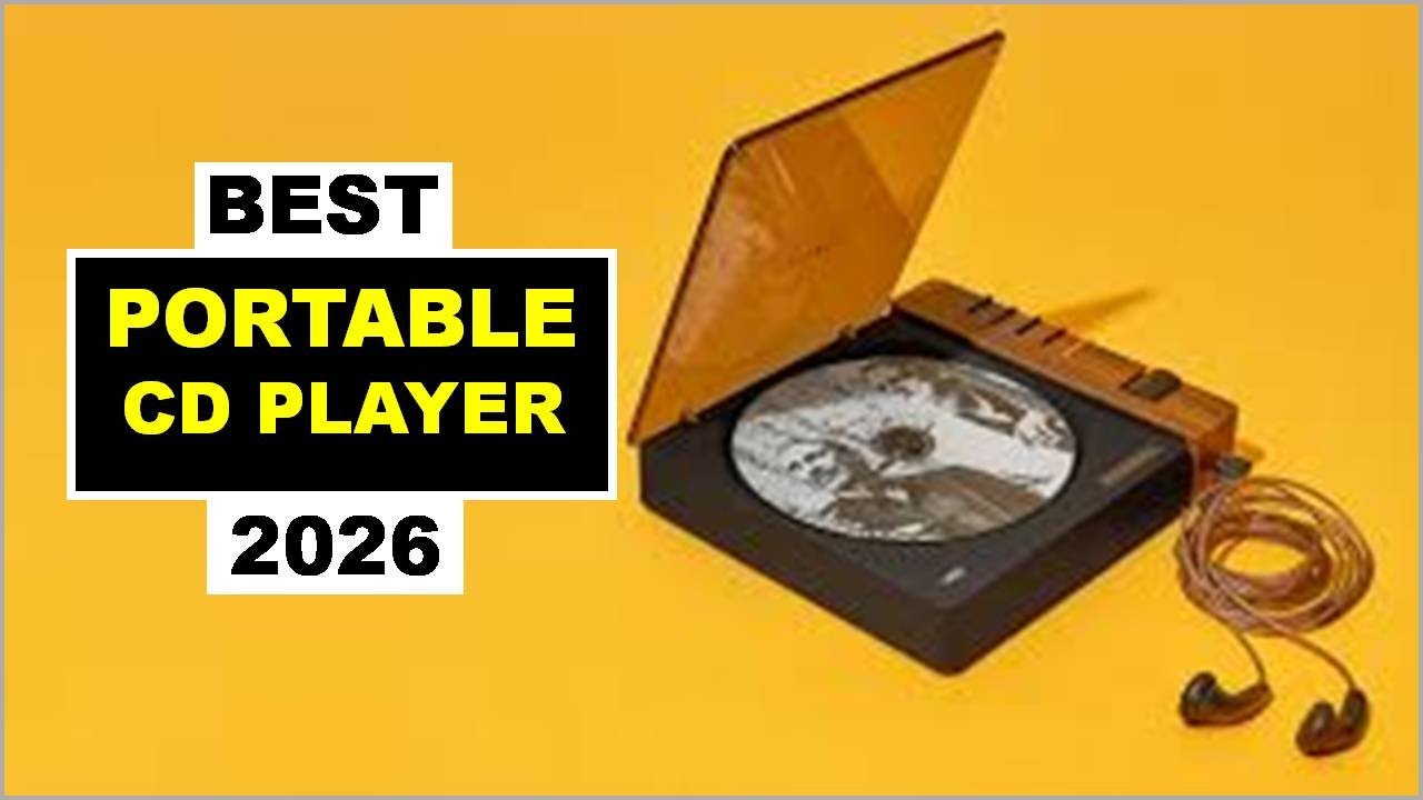Top 3 Best Portable CD Player 2026