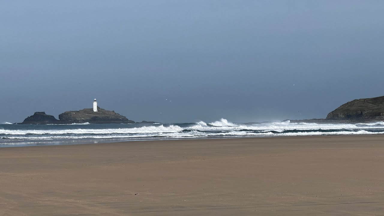 Gwithian Towans to Hayle 4K walk. Contemplation.