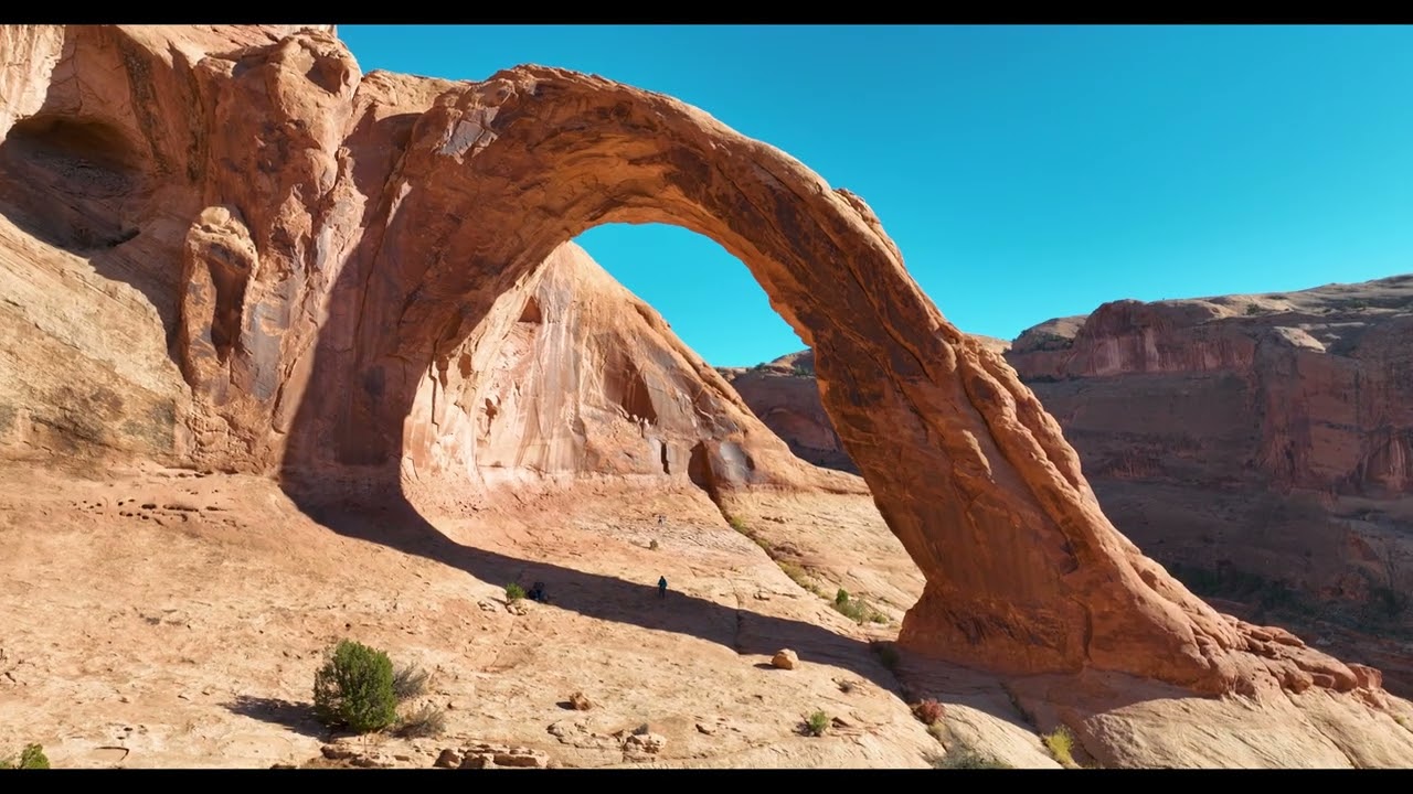Moab, Utah Drone Video: Exploring Corona Arch Trail in Stunning 6k Aerial Views