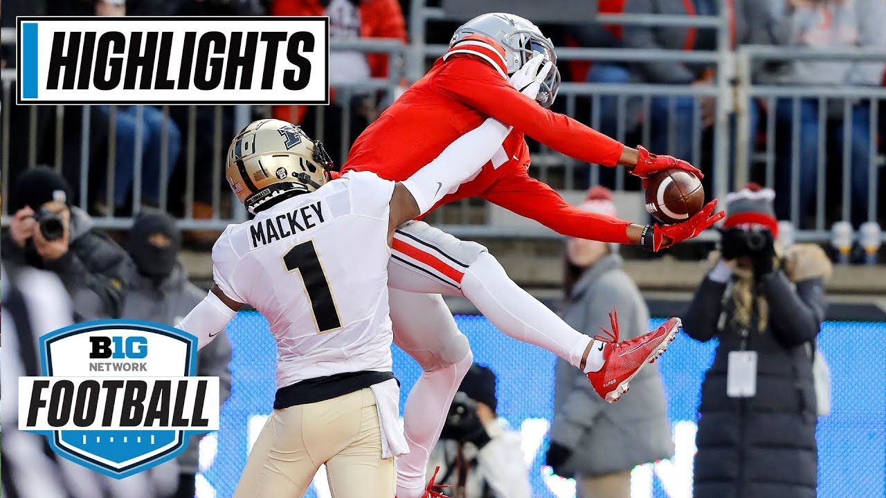 Garrett Wilson Has a Monster Game | Purdue at Ohio State | Nov. 13, 2021| Football in 60
