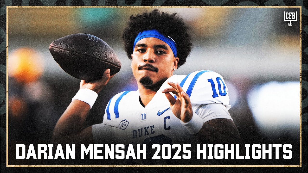 Darian Mensah Top Plays 🔥 | 2025 College Football Season
