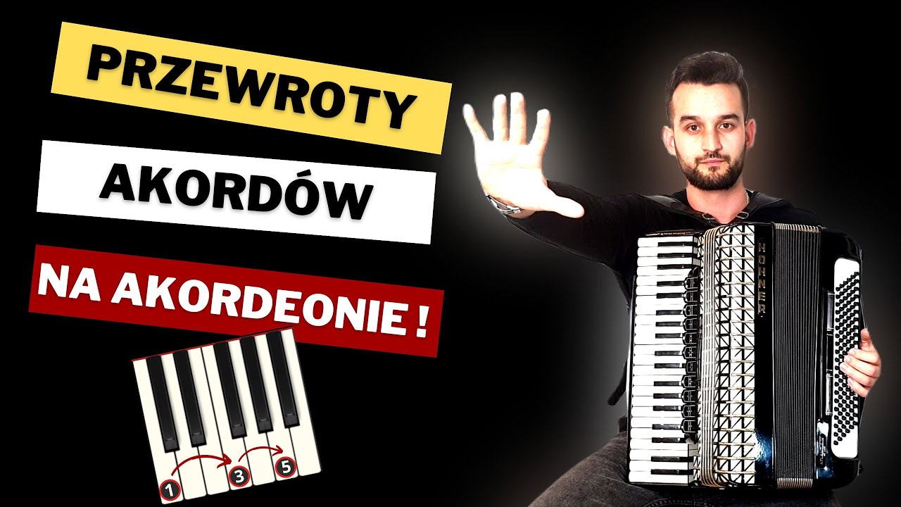 Jak Grać Akordy w PRZEWROTACH na Akordeonie - Niebanalne Ćwiczenie🔥