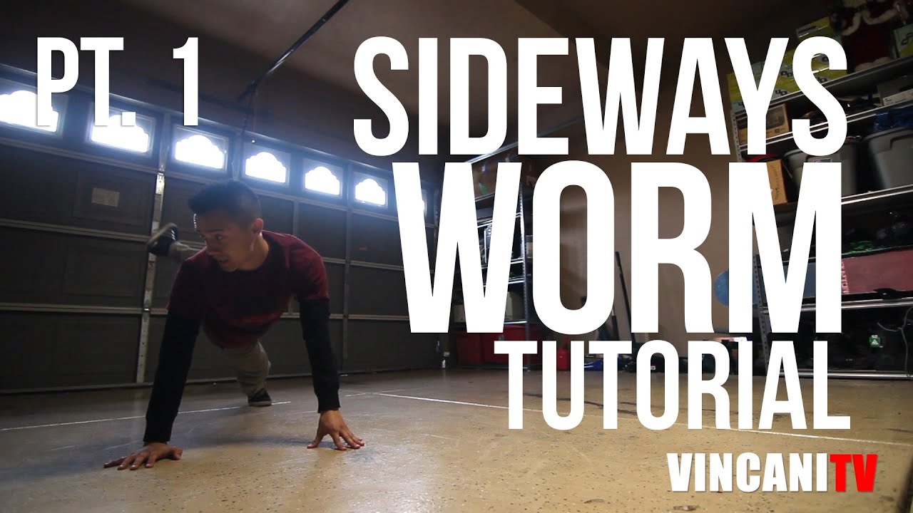 How to Breakdance | Sideways Worm Pt. 1 | Beginning Breaking Tutorial