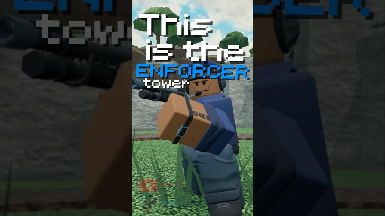 Is the Enforcer any good? #roblox #tds #strategy #gaming