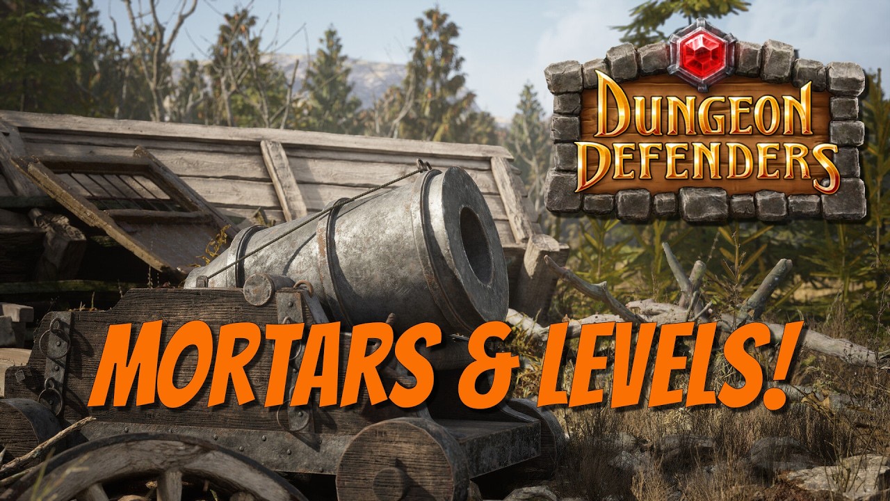 Dungeon Defenders: Новый старт! Что за фигня с минометными пушками? Накопитель опыта!