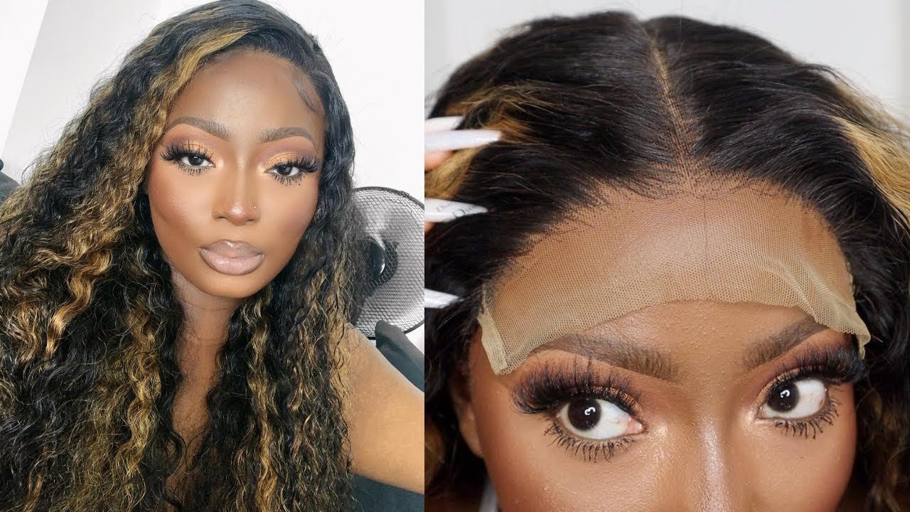 EASY GLUELESS WIG APPLICATION FT AFSISTER WIG | 6X6 CLOSURE WIG