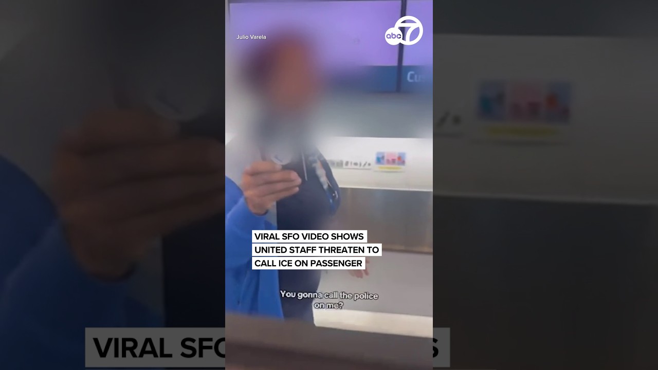 На видео сотрудник United Airlines угрожает пассажиру вызвать иммиграционную службу