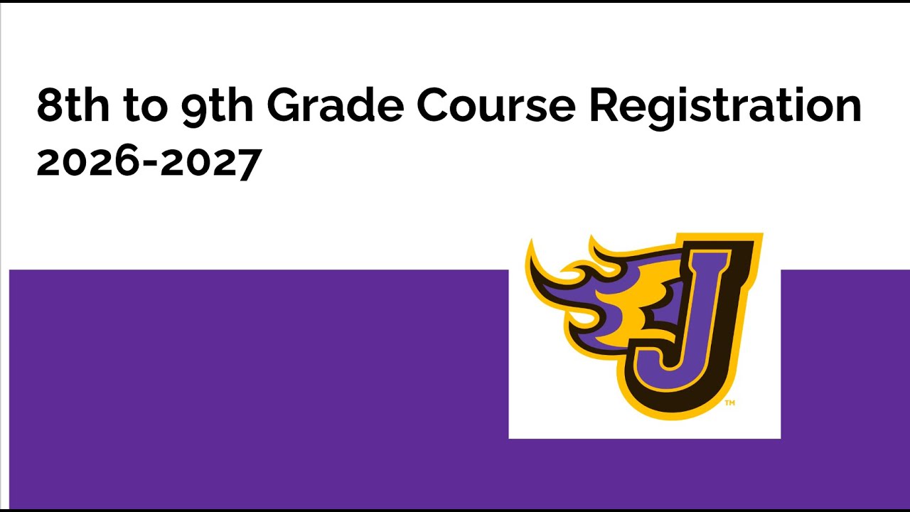 9th Grade Course Registration