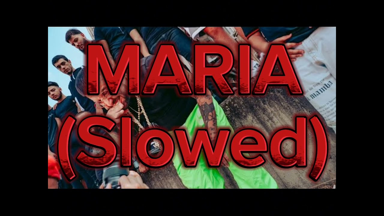 Niko Pandetta - Maria (Slowed)