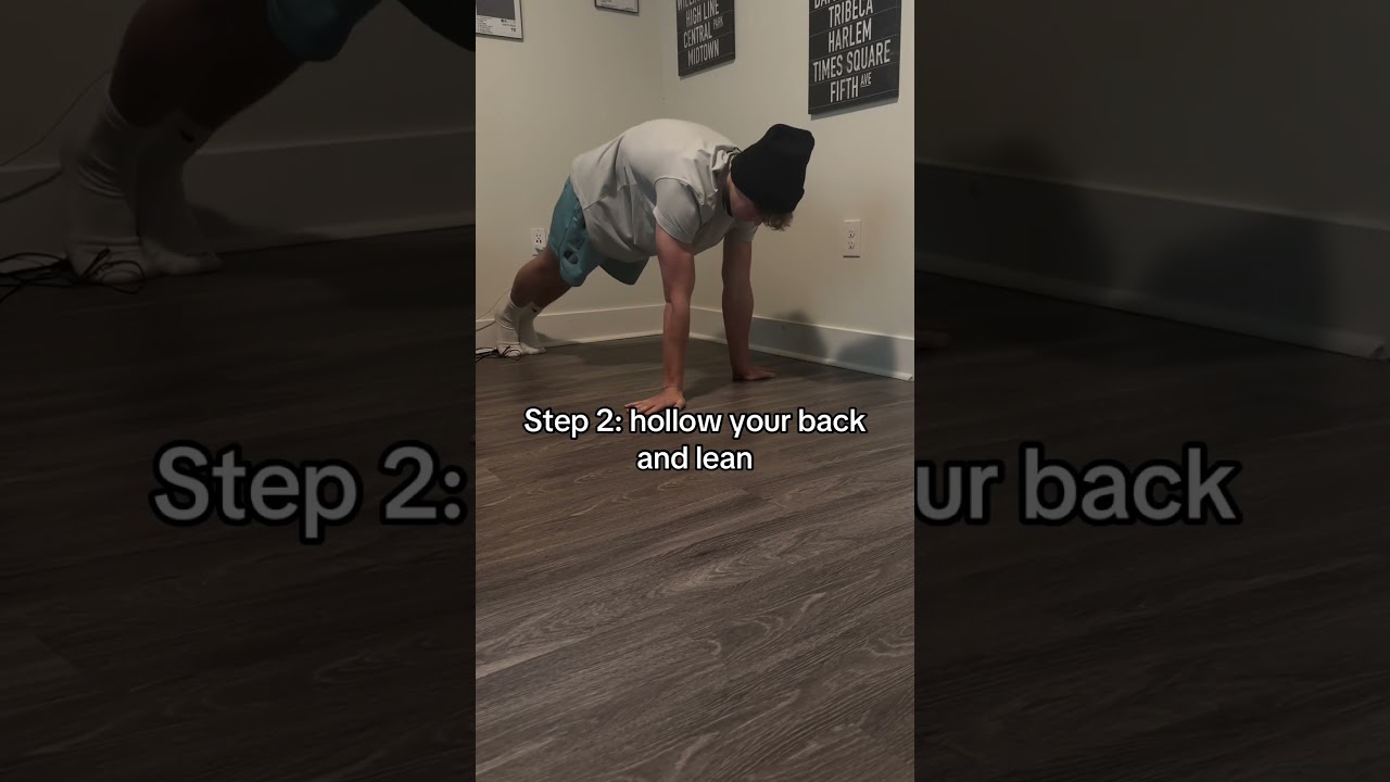 How To Do An Elbow Lever! 🦾😈 #calistenia #bodyweightexercise #calisthenics