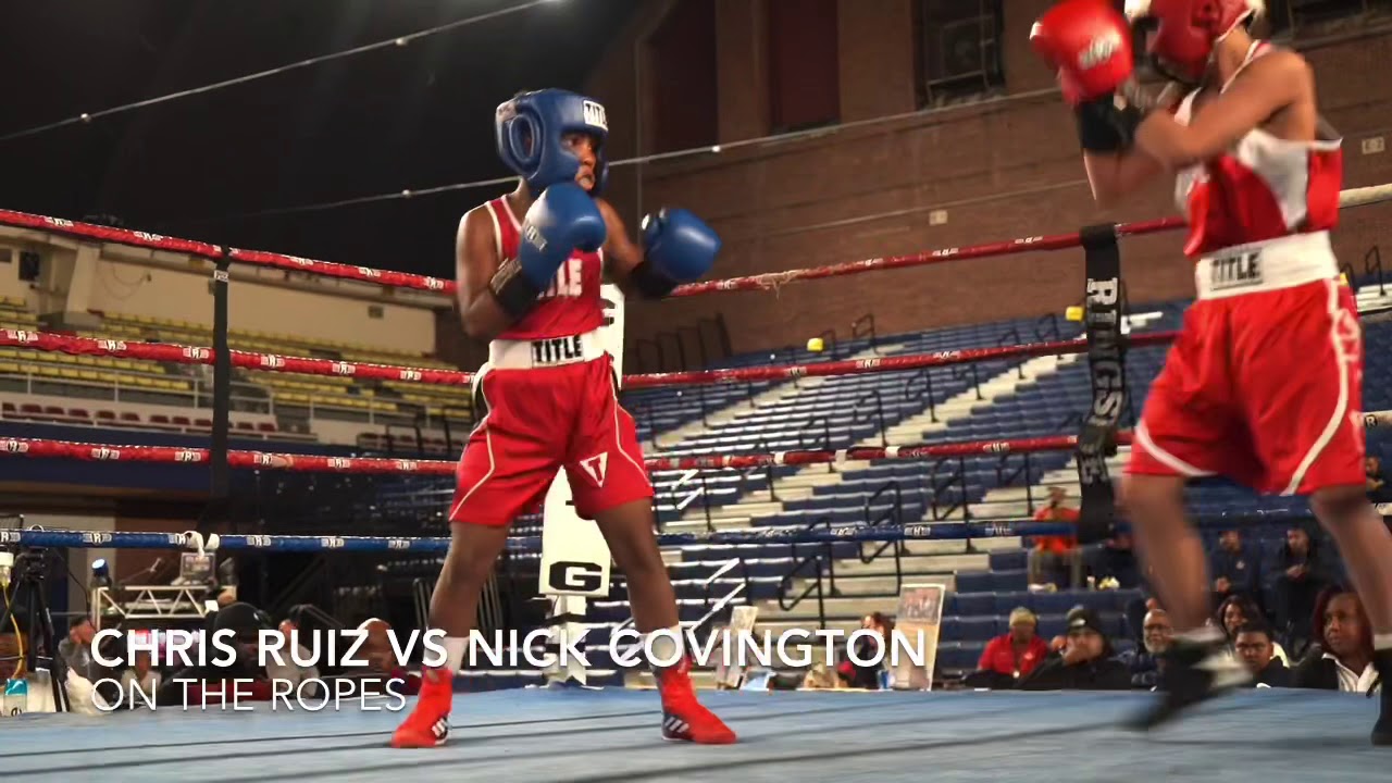 Chris Ruiz vs Nick Covington Youth Fight Night Boxing