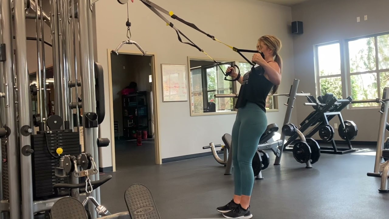 TRX rear delt fly