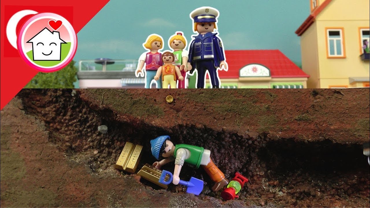 Playmobil Polis T&uuml;rk&ccedil;e Komiser Ali ve B&uuml;y&uuml;k Soygun - Hauser Ailesi