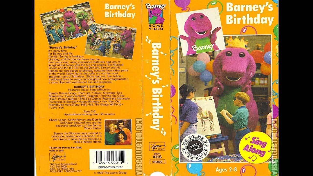 Barney's Birthday (1992) [VHS] full in HD