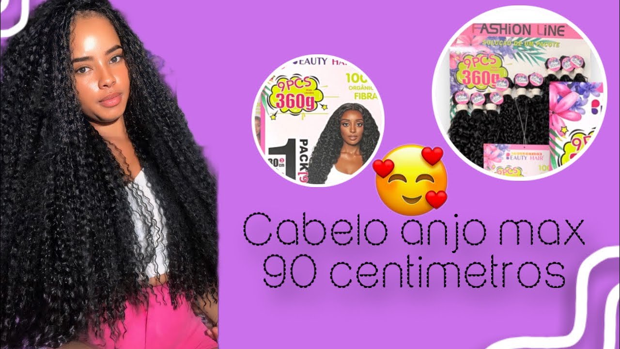 ENTRELACE CABELO ANJO MAX 90 CENTÍMETROS FASHION LINE😱