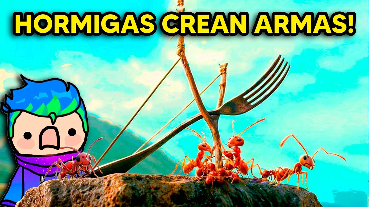 HORMIGAS INTELIGENTES ENTRAN EN GUERRA!  / Carlos Infinito REACCIONA a Enchula tu mente