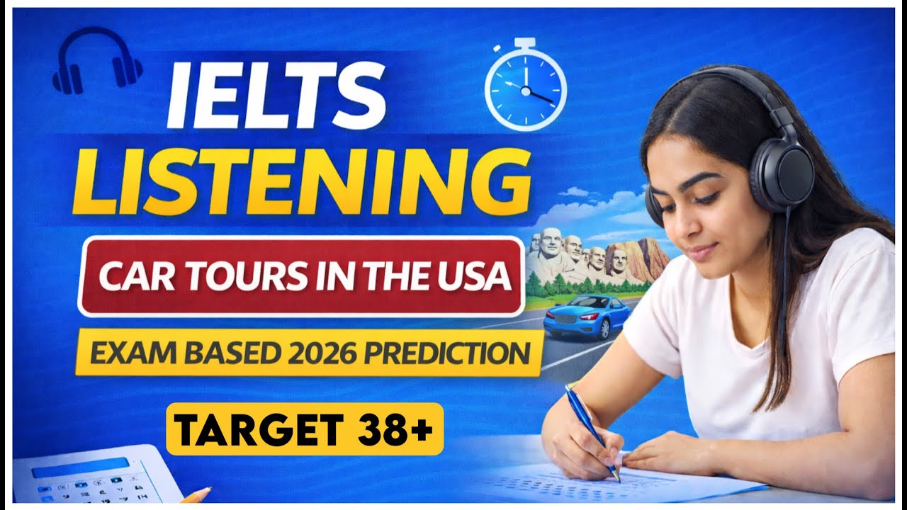 [IELTS Listening 2026] Full Practice Test + Answers | January Prediction