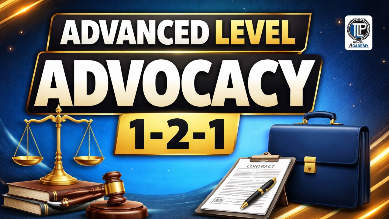 Advanced Practical Advocacy 1-2-1 | #tlpacademy