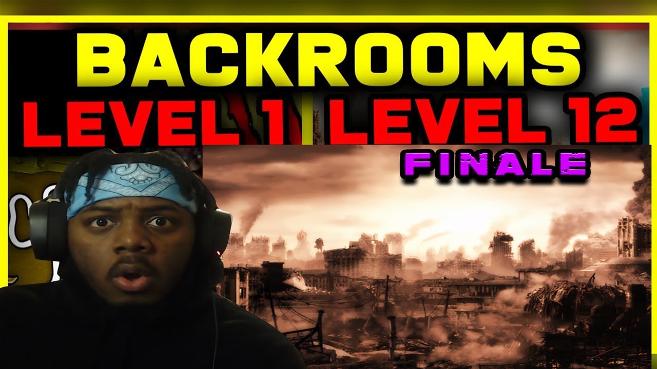 THE BACKROOMS | First 12 Levels  (FINALE) REACTION