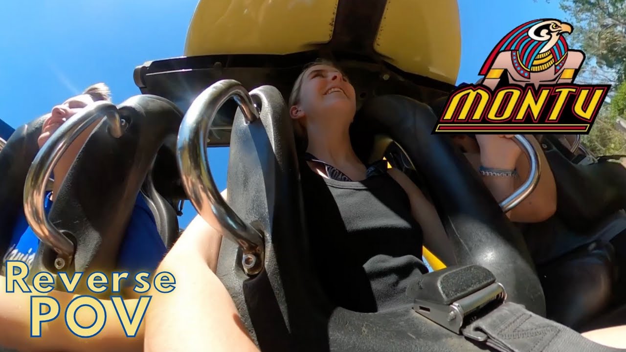 *FIRST TIME IN THREE YEARS* on Montu | Busch Gardens Tampa Reverse POV