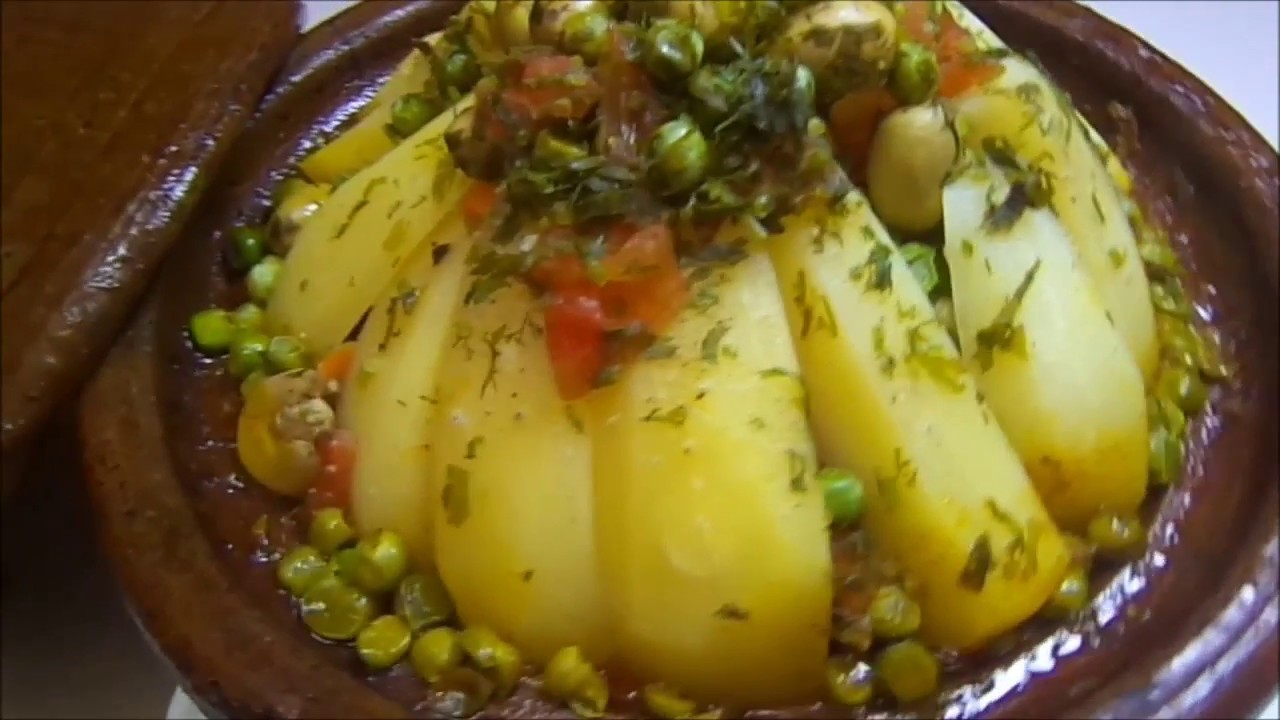 الطاجين السوسي بالخضرة واللحم moroccan tagine