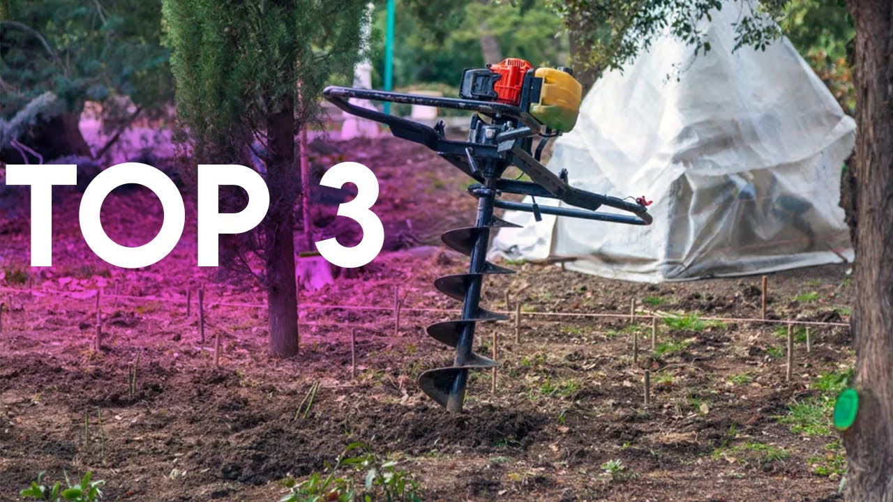 TOP 3 : Meilleure Tarière Thermique 2025