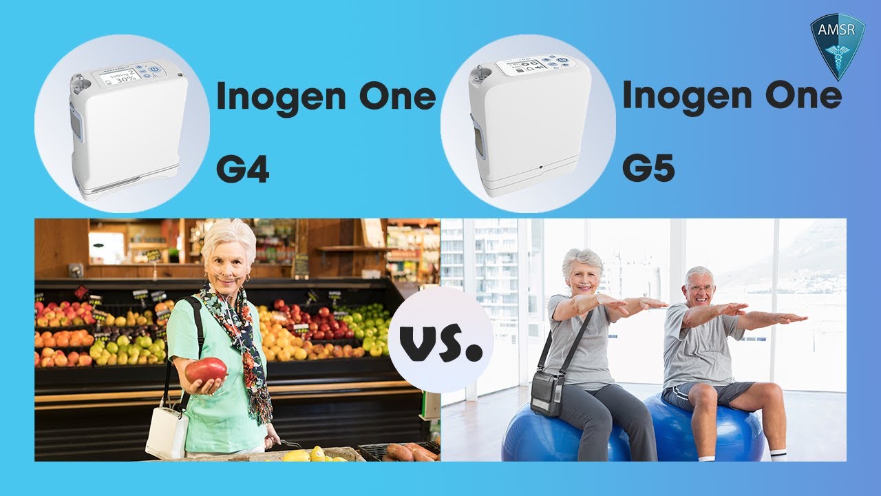 Inogen One G4 vs. Inogen One G5 Comparison