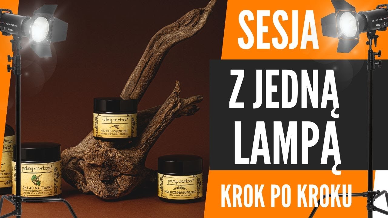 Fotografia Produktowa z Jedną Lampą – Zdjęcia Kosmetyków Krok Po Kroku.
