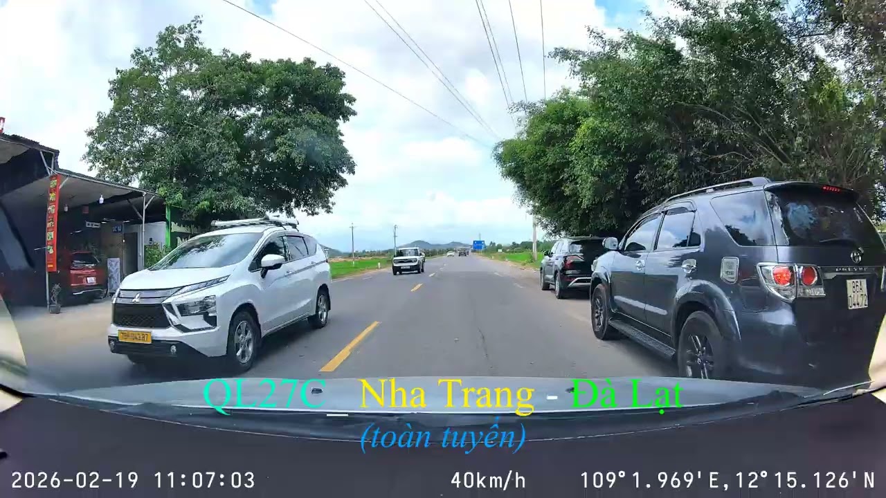 QL27C (toàn tuyến)_ Nha Trang - Đà Lạt! (120km)