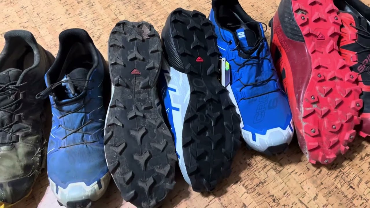 Salomon GTX Speed Cross 5 & 6  … Spike Cross 5  Trail Shoe Review !!     Ohio …Subscribe & Like !