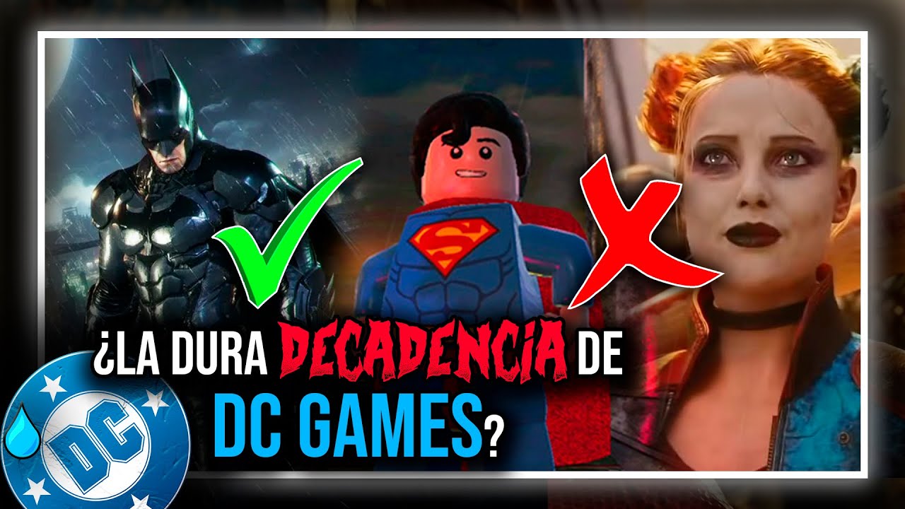 ¿La DECADENCIA de DC GAMES?