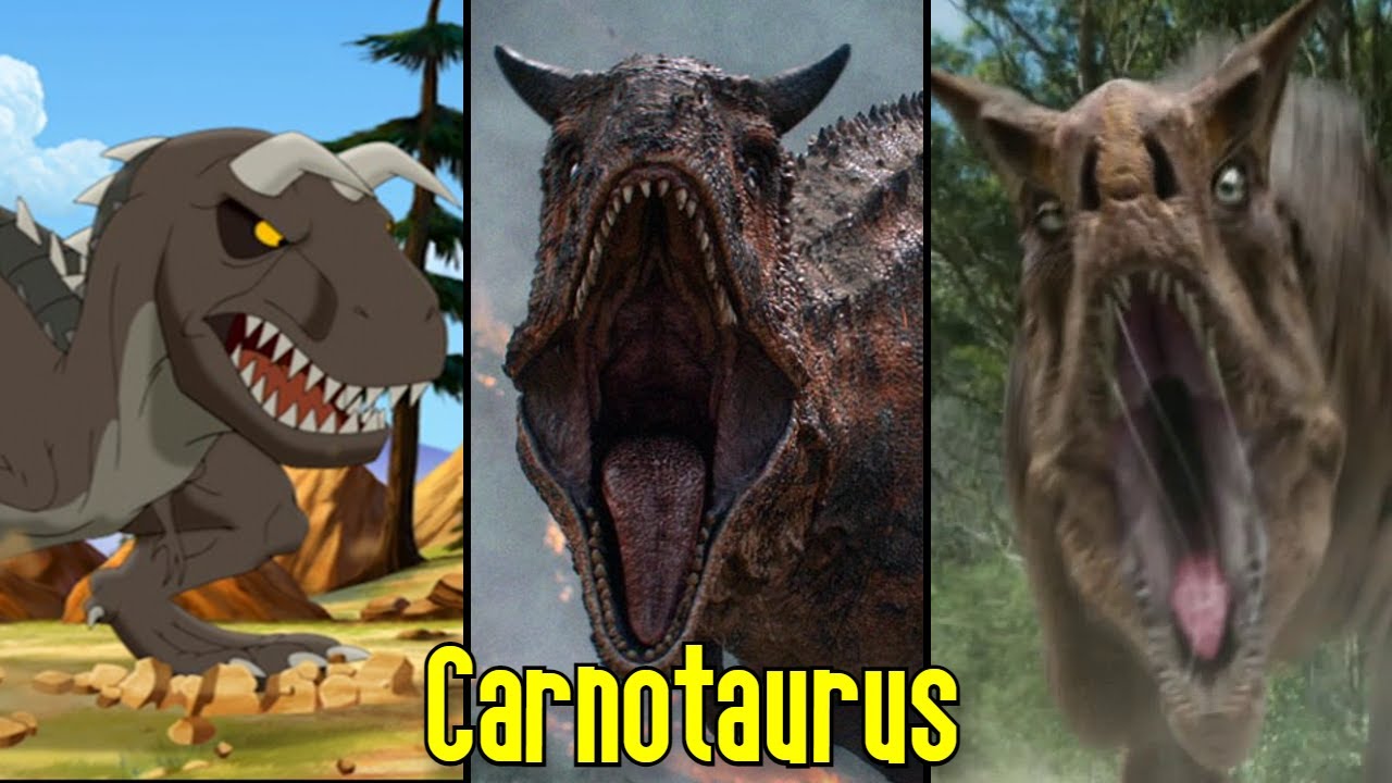 Evolution of Carnotaurus Roar in Movies (2000-2024)