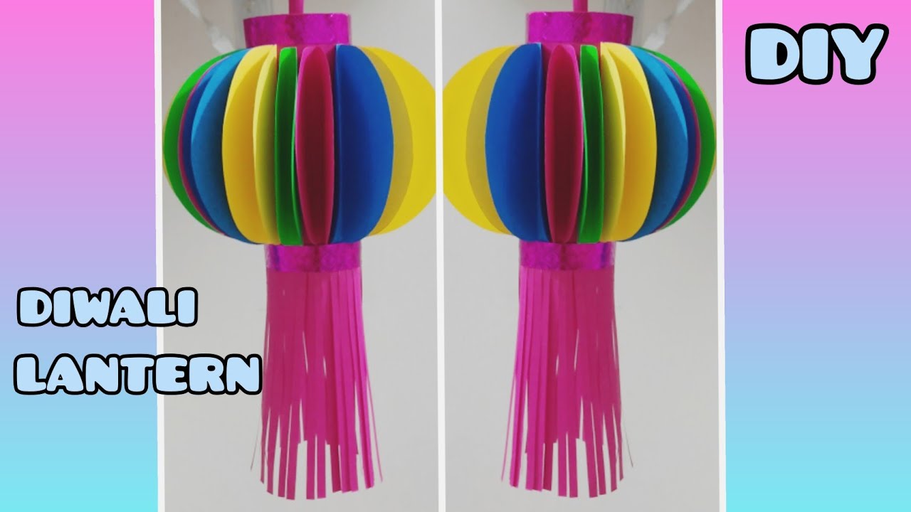 How to make easy Diwali lantern/kandil ||Glorious Creativity