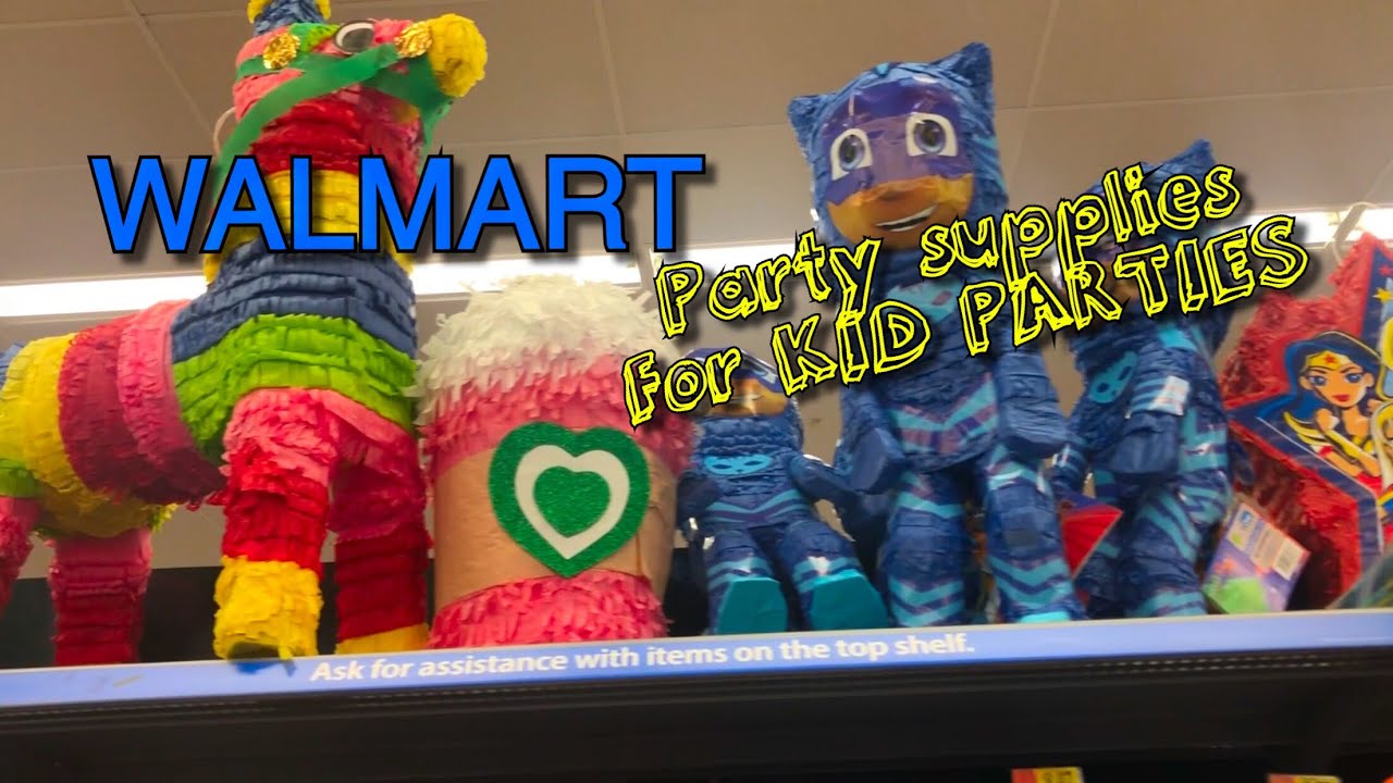 Walmart party supplies • party favors • candles & MORE