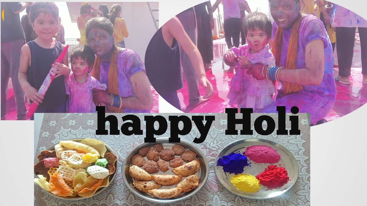 Happy Holi 🎨 my new blog Holi dhamake dar holi