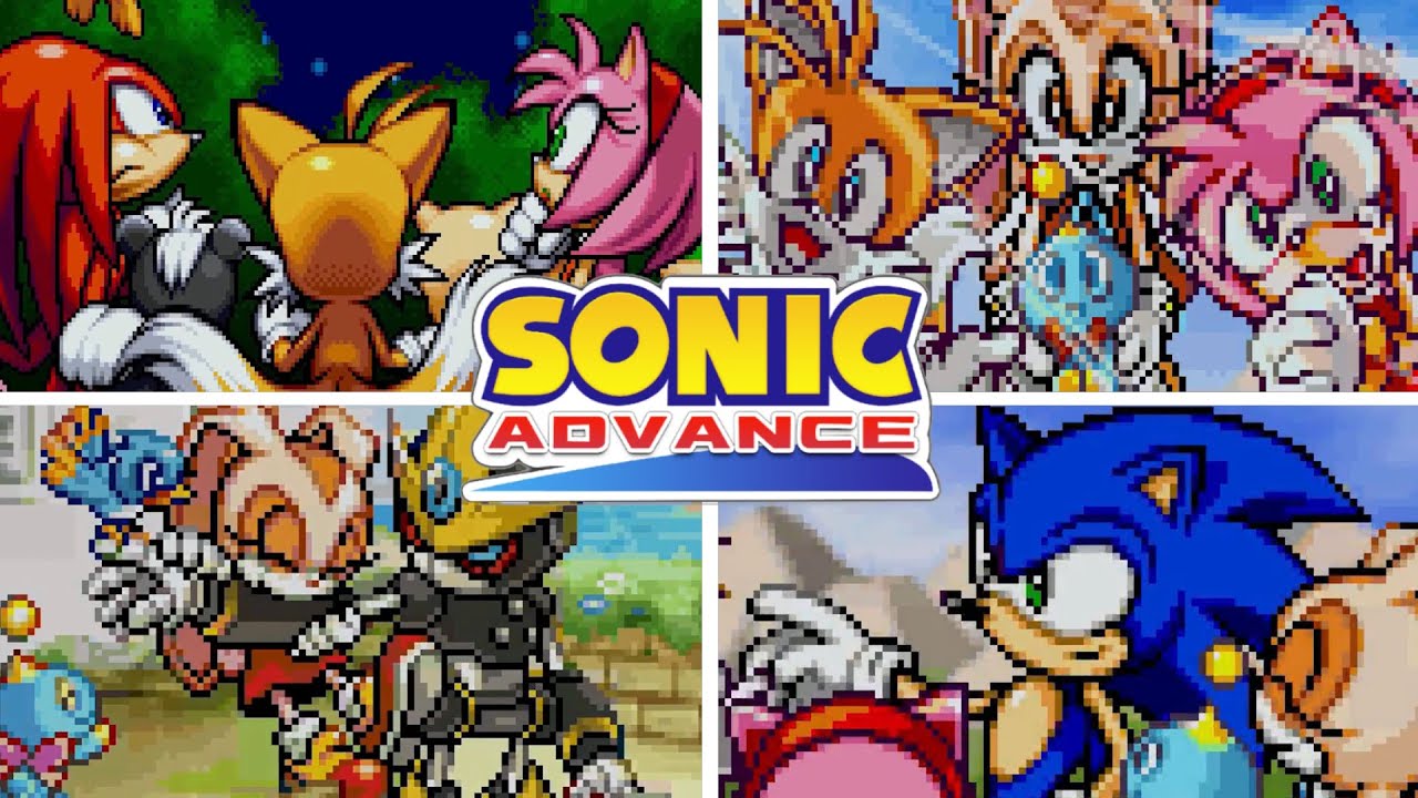 Серия игр SONIC ADVANCE — Все концовки (все персонажи)