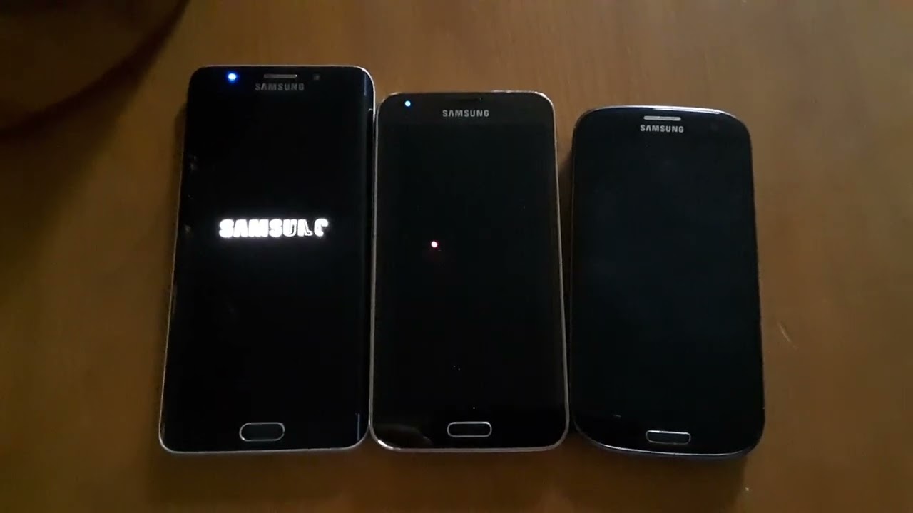 Samsung Galaxy S6 edge+ vs. Galaxy S5 vs Galaxy S3 - Restart Test