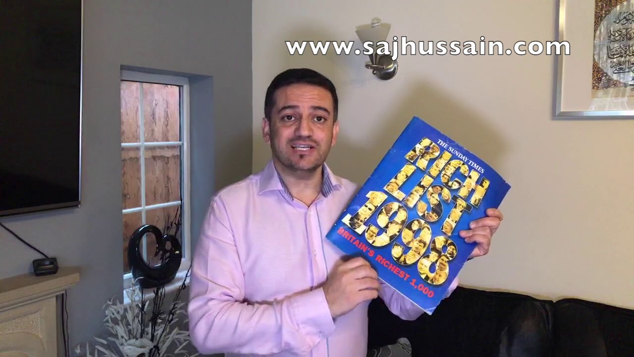 The 4 types of wealth and the Sunday Times Rich List | Saj Hussain