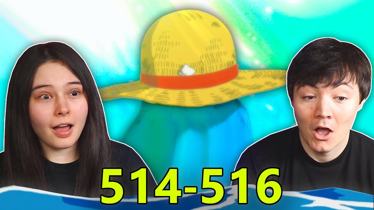 SEE YOU IN 2 YEARS!! 👒 One Piece Ep 514, 515 & 516 REACTION & REVIEW