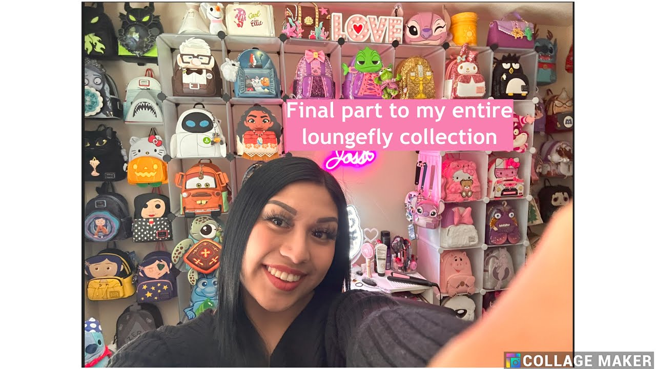 My entire loungefly collection | final part ❤️💗