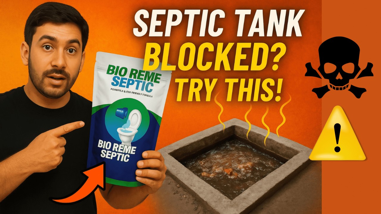 Septic Tank Blocked or Overflowing? Use THIS to Fix It Fast! (Bio Reme Review)