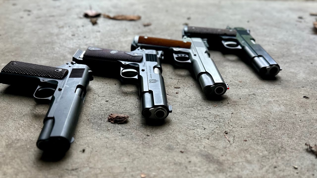 Мои пистолеты 1911 года, Colt - Springfield - Alchemy Custom - Эд Браун