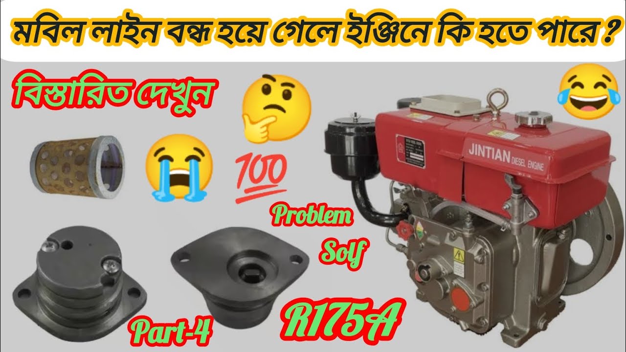 China Diesel Engine Lubrication Pump Setting || চায়না ইঞ্জিনের মবিল পাম্প সেটিং করার সঠিক পদ্ধতি