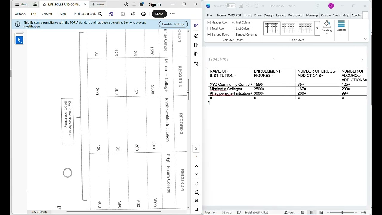 LIFE SKILLS AND COMPUTER LITERACY L4