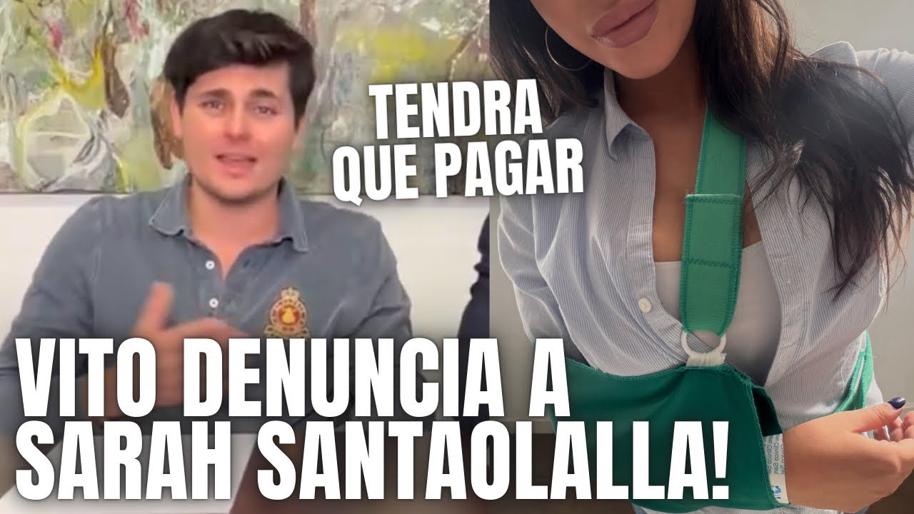 VITO QUILES DEMANDA a SARAH SANTAOLALLA y LE PIDE ESTO (VA A TENER QUE PAGAR)