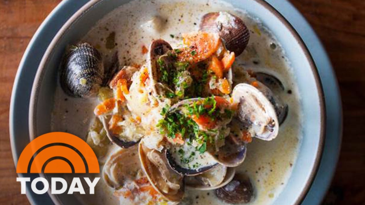 SORTEDfood Makes Clam Chowder With Smoked Bacon | TODAY