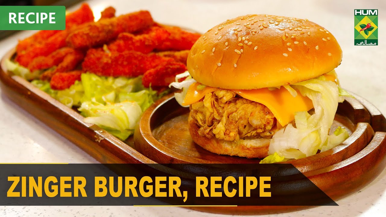 Zinger Burger With Flaming Fries | Fusion Food | Chef Mahnoor Malik | 11 October 2022 | Masala Tv