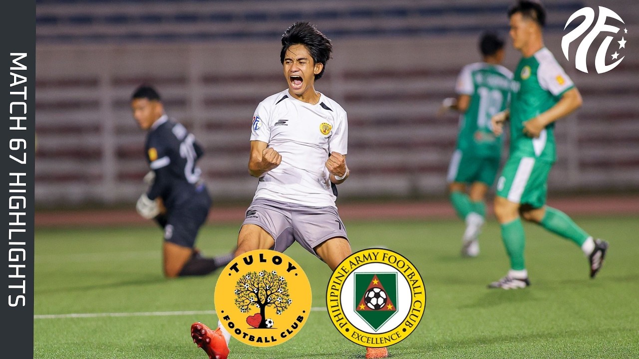 TULOY FC VS PHILIPPINE ARMY FC || Match Highlights | PFL 2025-2026 | M67