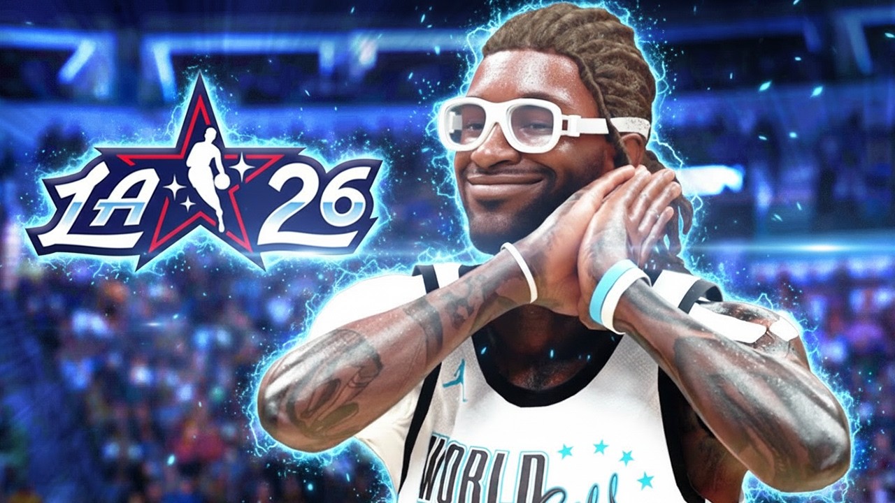 7'4 Giant Goes OFF in 3-Point Contest During All-Star Weekend! (NBA 2K26)